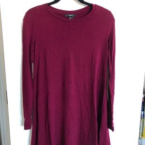 Forever 21 Women’s Maroon Shift Dress Size S